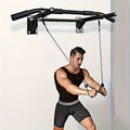 Wall-Mounted Indoor Pull-Up Crossbar — Home Gym Strength Training Equipment Easy Install