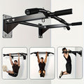 Wall-Mounted Indoor Pull-Up Crossbar — Home Gym Strength Training Equipment Easy Install