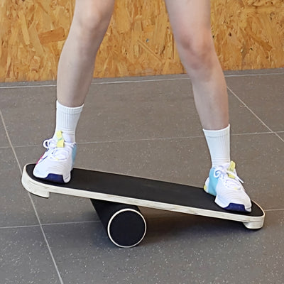 Balance Board Sports Trainer — Surf Training Board with Stoppers for Core Strength & Stability