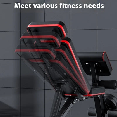 Adjustable Weight Bench — Multi-Function Flat Incline Decline Home Gym Bench Press