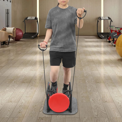 Multi-Function Stepper with Seat & Resistance Bands — Home Workout Equipment 150kg Capacity