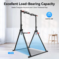 Foldable Pull Up Station — Adjustable Height Carbon Steel Home Gym 200KG Capacity