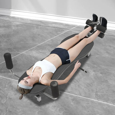 Inversion Table Decompression Bench — Adjustable Home Workout Equipment 150KG Capacity