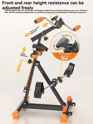 4-in-1 Multi-Function Resistance Exercise Bicycle — Home Training & Fitness Bike