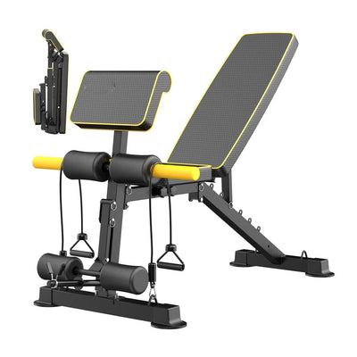 Adjustable Fitness Training Chair — Multi-Function Workout Board & Dumbbell Stool