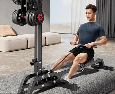 Multifunctional Dumbbell Rowing Machine — Home Gym Cardio & Strength Training Equipment