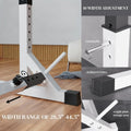 Adjustable Squat Rack with Dip Station — Heavy Duty 550lbs Capacity Home Gym Strength Training