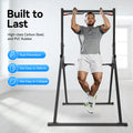 Foldable Pull Up Station — Adjustable Height Carbon Steel Home Gym 200KG Capacity