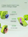 Quick Release Adjustable Insert Dumbbell Set — Home Gym Strength Training Free Weights